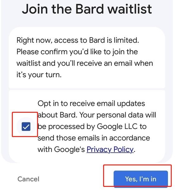 如何加入Google AI Bard Waitlist申请通道